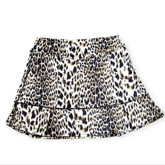 Dona Jo Flirty Skirt Skort Cheetah Print Tennis Skirt 3X - Picture 6 of 13